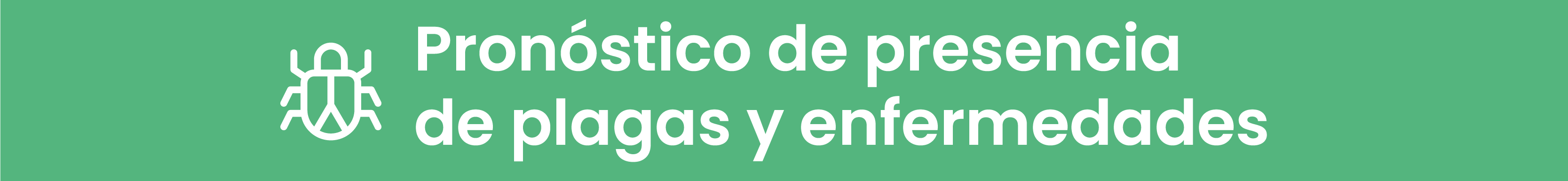 Presencia de plagas y enfermedade